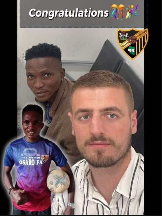 Celebrating a Dream Come True: Mathias Nnamdi Joseph’s Journey to Professional Football!