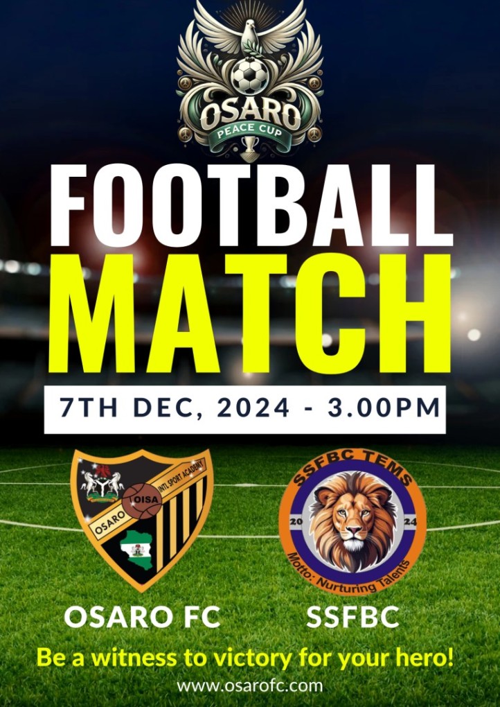 OSARO FC VS SSFBC